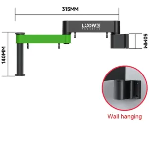 LW-017 METAL FORGING 360 ROTATING MICROSCOPE BRACKET
