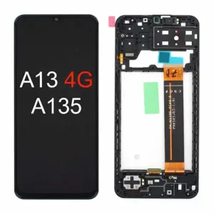 LCD A13 4G Samsung Galaxy A135 A13 4G GH82-28508A A135 Black Service Pack Box A13 4G A135