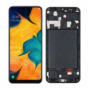 Samsung Galaxy A30S OLED Display Touch Screen With Frame – Black