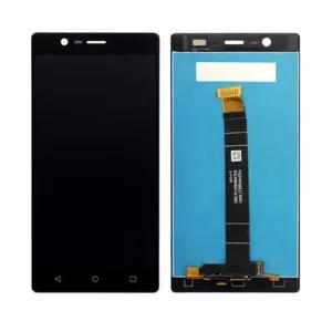Nokia 3 LCD Display Touch Screen With Frame – Black